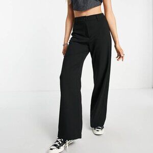 Bershka Classic Black Trousers